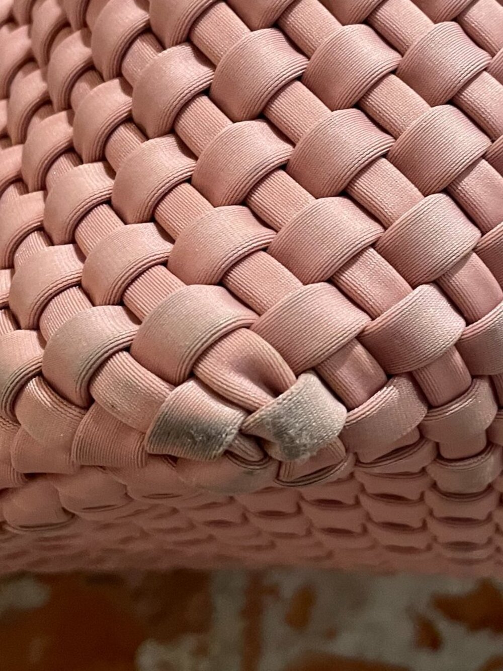 NAGHEDI Large Pink St. Barths Neoprene Tote with zippered small bag - Picture 3 of 7